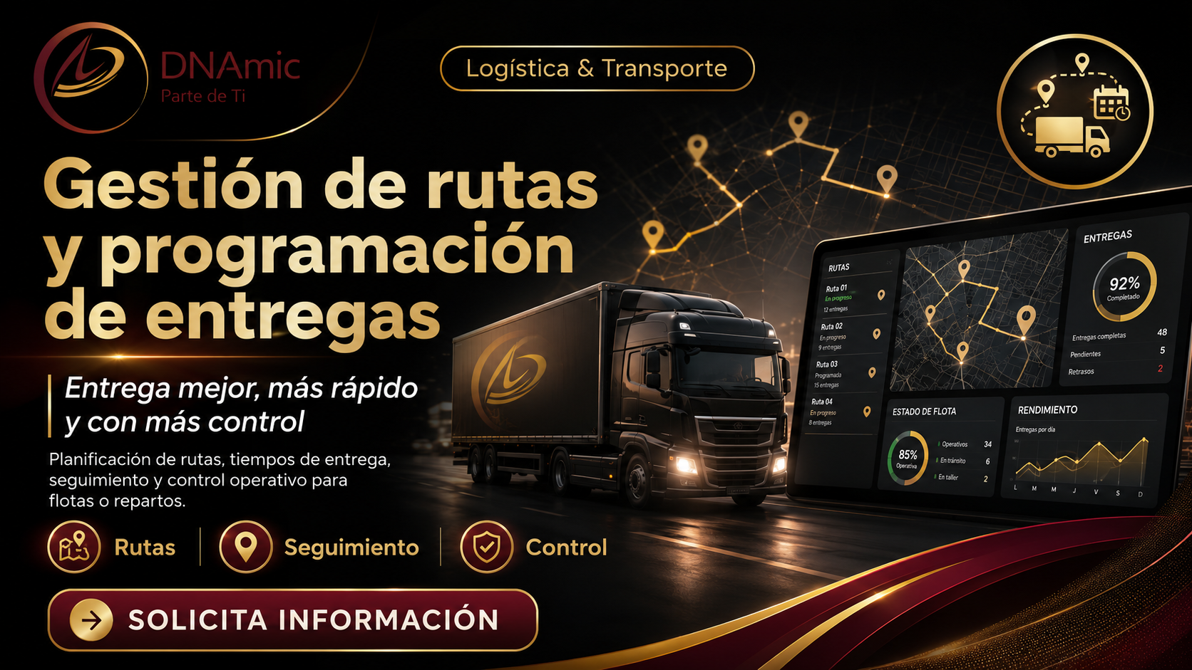 Gestión de rutas y programación de entregas
