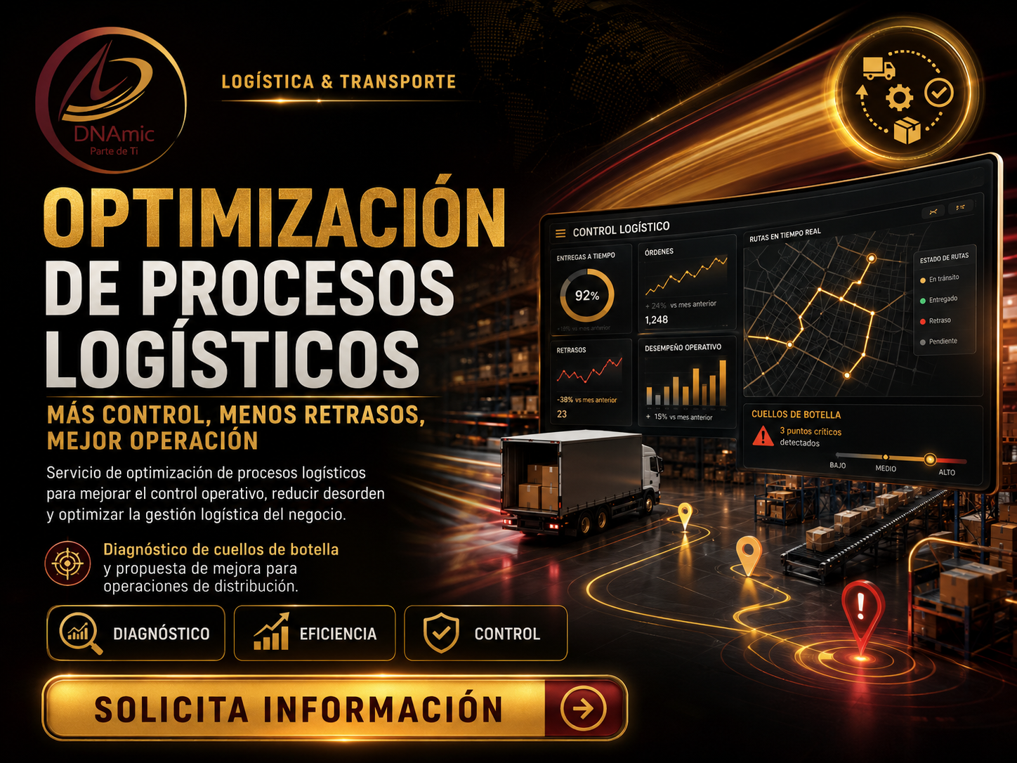 Optimización de procesos logísticos